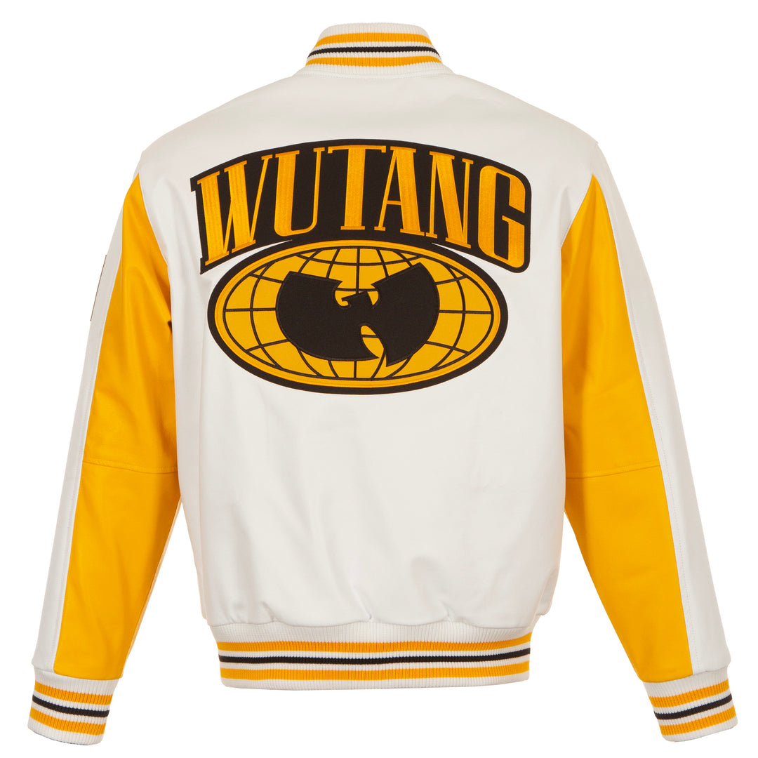 WU Classic Logo Varsity White & Yellow Jacket