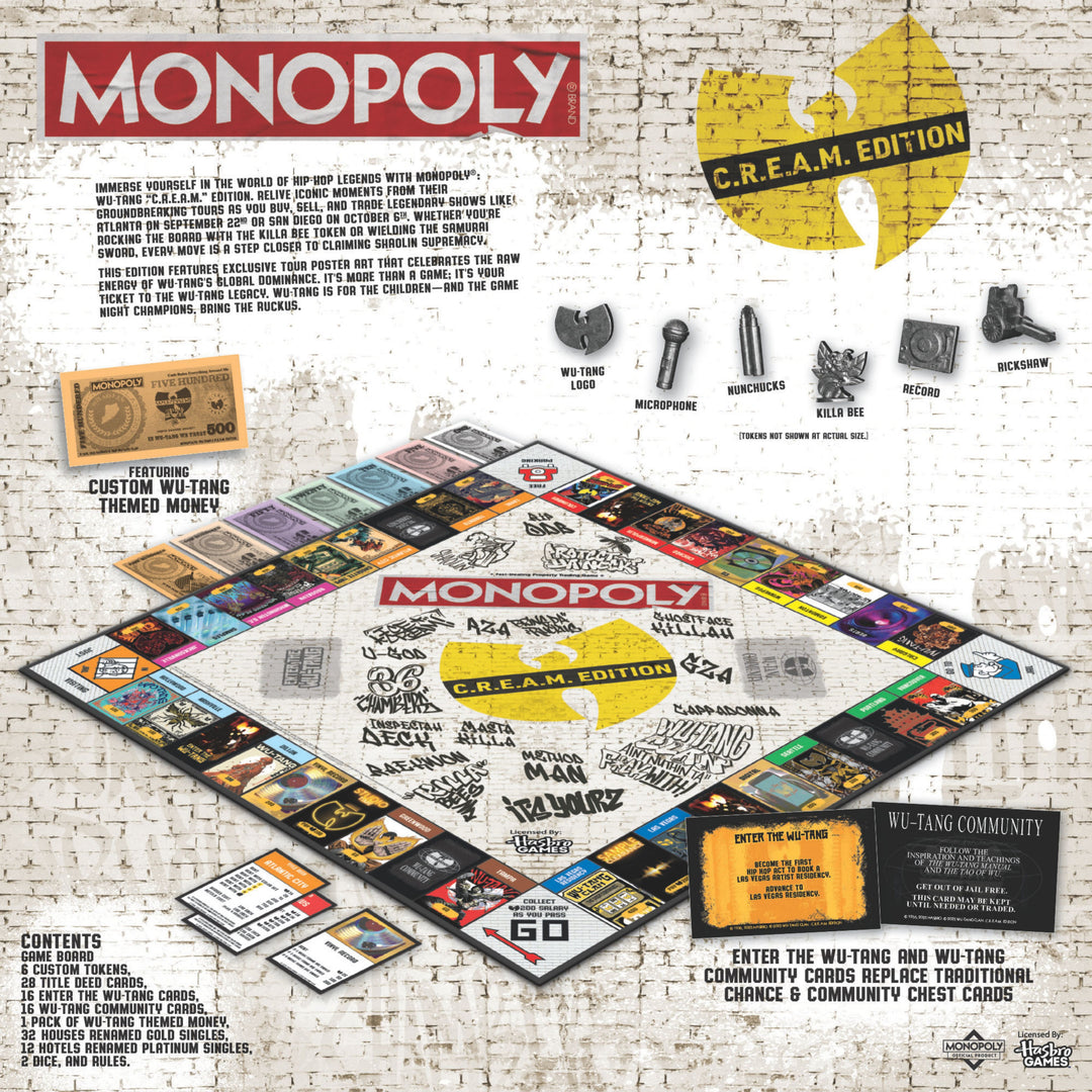 MONOPOLY®: Wu-Tang Clan Edition - PRE ORDER