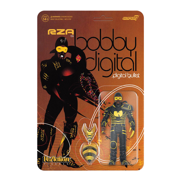 Bobby Digital ReAction Figure - Digital Bullet – Wu-Tang Bobby Digital ReAction Figure - Digital Bullet – Wu-Tang