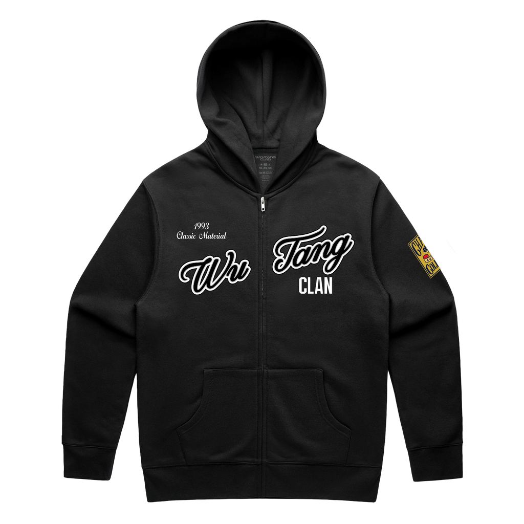 Shaolin Sluggers Zip Hoodie - Black – Wu-Tang Clan Shop